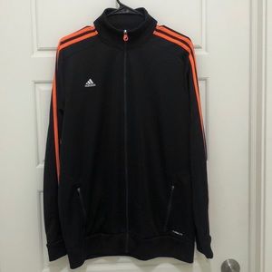 Men’s Adidas Black & Orange Predator Jacket - XL